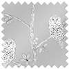 Treetop Owls, Silver - Roller Blind
